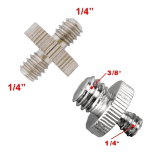 KIT ADAPTADORES TORNILLO FOTOGRAFIA 1/4-3/8 Y 1/4-1/4 TRÍPODE DSLR, TU SET DE CONEXIÓN INDISPENSABLE - Imagen 5