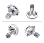 TORNILLO 1/4 CAMARA PARA TRÍPODE MONOPOD PLACA - PACK X5 UNID, TU REPUESTO ESENCIAL - Imagen 8