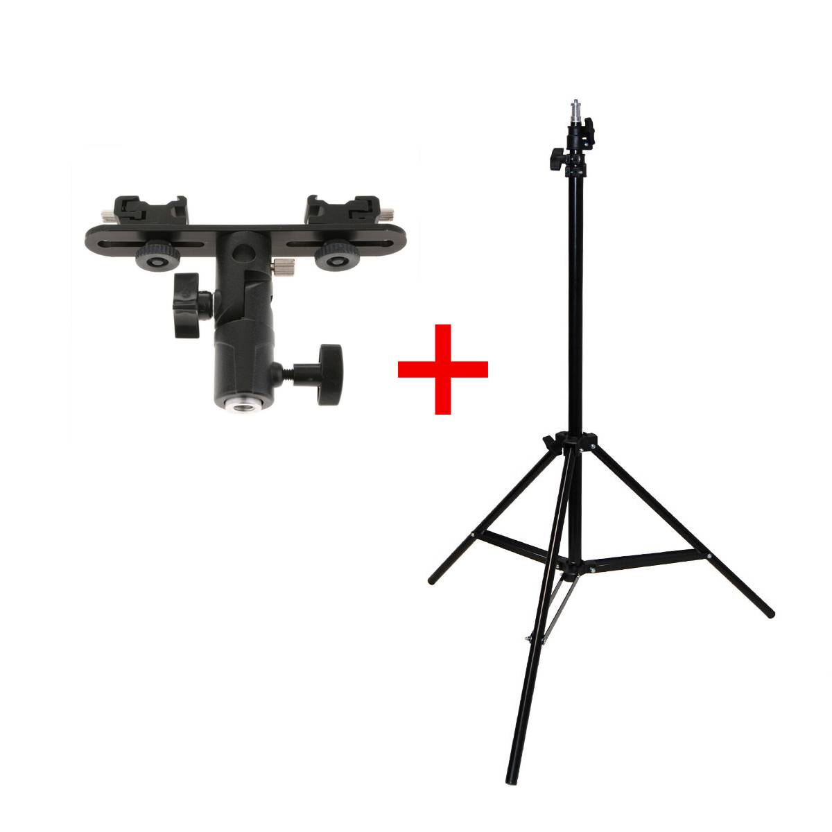 KIT SOPORTE DOBLE FLASH