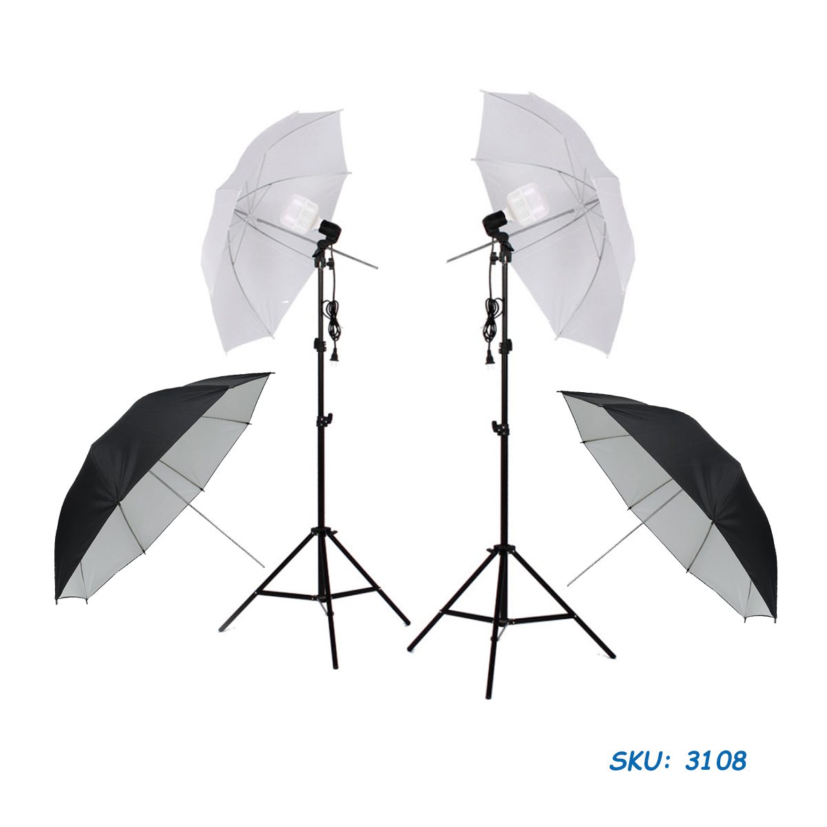 KIT 4 SOMBRILLAS LED