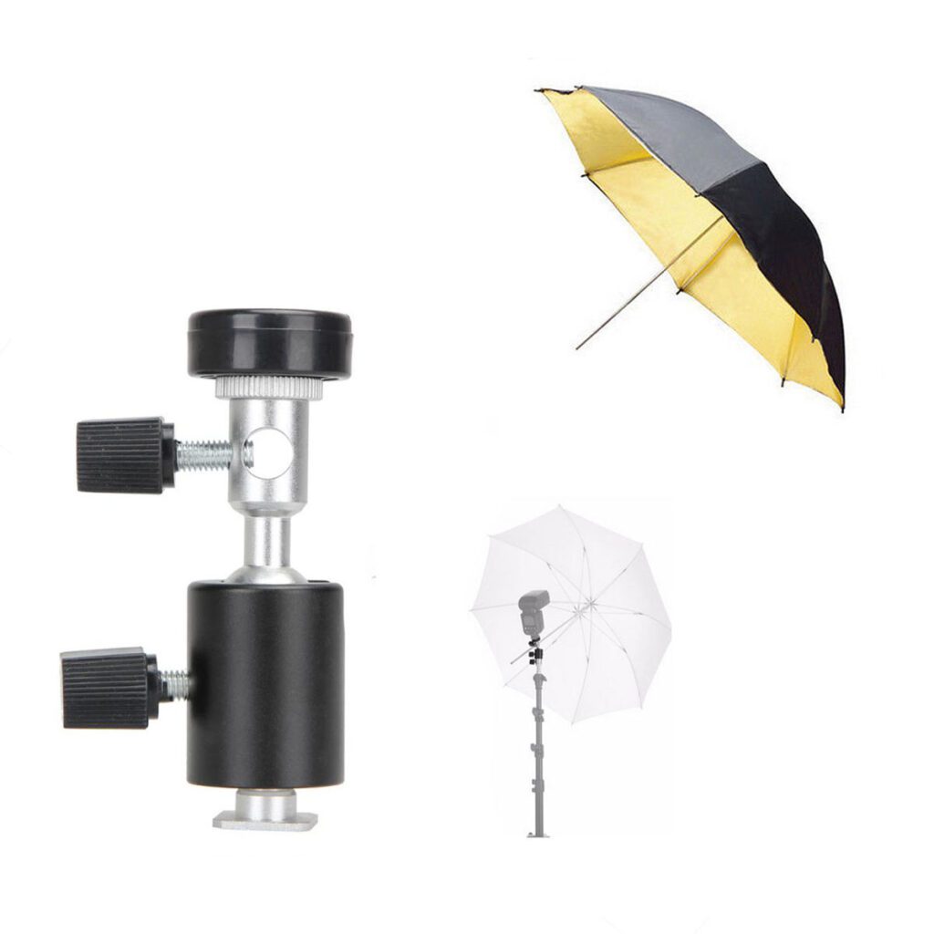 KIT SOMBRILLA DORADA FLASH