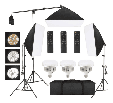 Kit de Iluminación con Boom