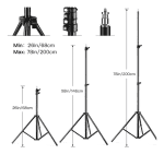 KIT DE ILUMINACIÓN CON BOOM Y LUZ LED BICOLOR, LOGRA TOMAS IMPACTANTES - Imagen 8