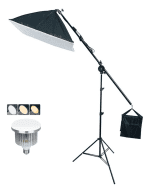 KIT DE ILUMINACIÓN CON BOOM Y LUZ LED BICOLOR, LOGRA TOMAS IMPACTANTES - Imagen 9