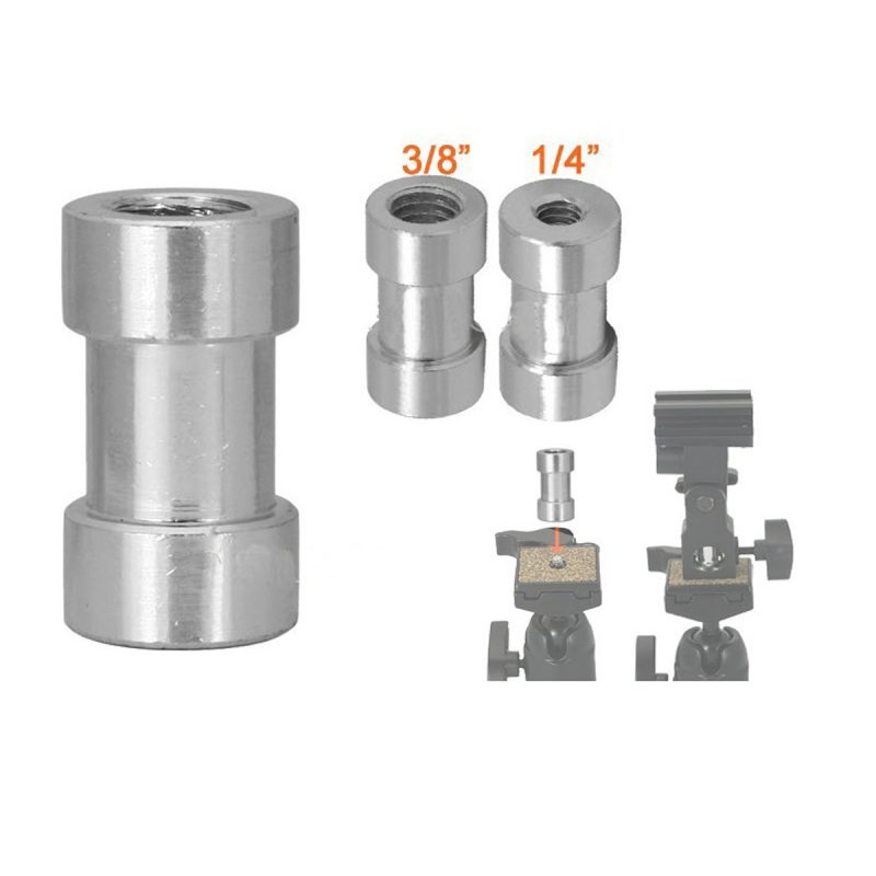 ADAPTADOR 1/4 a 3/8 HEMBRA: ¡SOLUCIÓN INCREÍBLE PARA TU EQUIPO FOTOGRÁFICO! adaptador 14 a 38 hembra