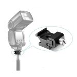 ADAPTADOR ZAPATA FLASH PARA TRÍPODE ¼” - UNIVERSAL, PRÁCTICO Y DE CALIDAD SUPERIOR - Imagen 2