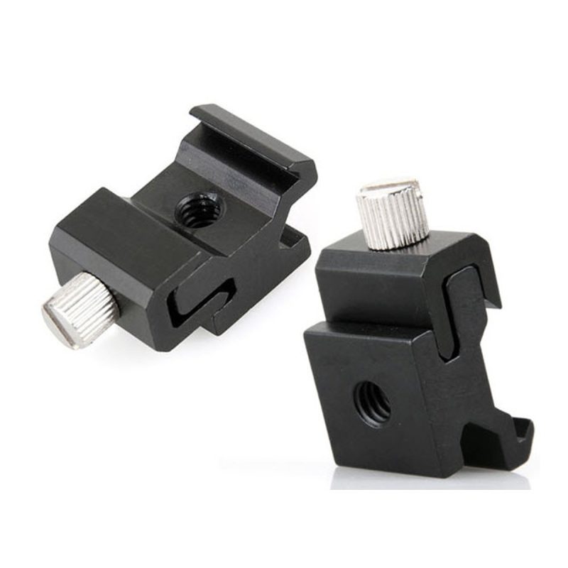 ADAPTADOR ZAPATA FLASH PARA TRÍPODE ¼” - UNIVERSAL, PRÁCTICO Y DE CALIDAD SUPERIOR adaptador zapata flash para trípode