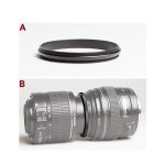 ANILLO ADAPTADOR 55 A 58MM ROSCA EXTERNA - COMPATIBILIDAD TOTAL Y CALIDAD SUPERIOR - Imagen 2