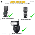 difusor flash yongnuo yn685