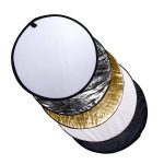 REFLECTOR FLEX 5 EN 1 80CM - PARA FOTOGRAFÍA E ILUMINACIÓN, CALIDAD PROFESIONAL - Imagen 3