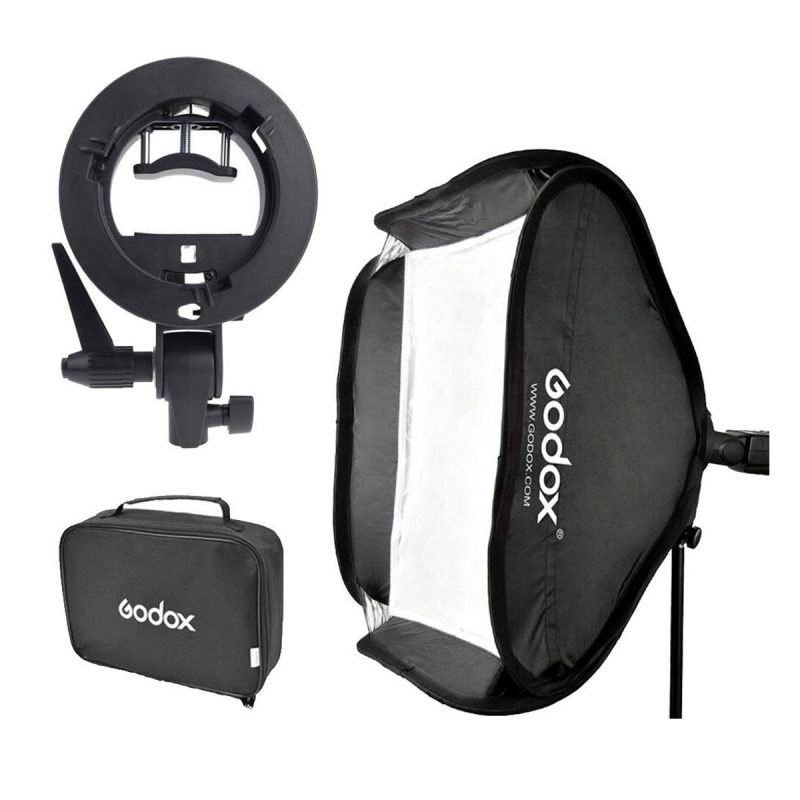 softbox Godox 80x80 montura tipo s