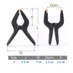 PINZAS PARA FONDOS FOTOGRÁFICOS X6 ESENCIAL ¡FONDOS SIN ARRUGAS! - Imagen 5
