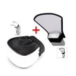 COMBO DIFUSOR DOMO Y REFLECTOR PARA FLASH SPEEDLITE UNIVERSAL - Imagen 11