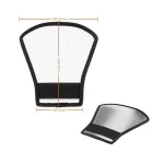 combo difusor domo y reflector para flash speedlite
