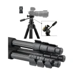 TRÍPODE WEIFENG WF-6663A CABEZA FLUIDA PROFESIONAL ¡VIDEO SIN TEMBLORES! - Imagen 9