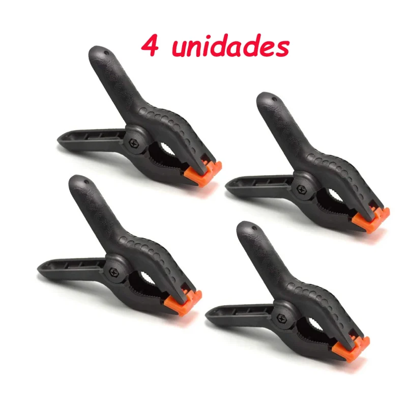 combo 4 pinzas para fondos fotográficos