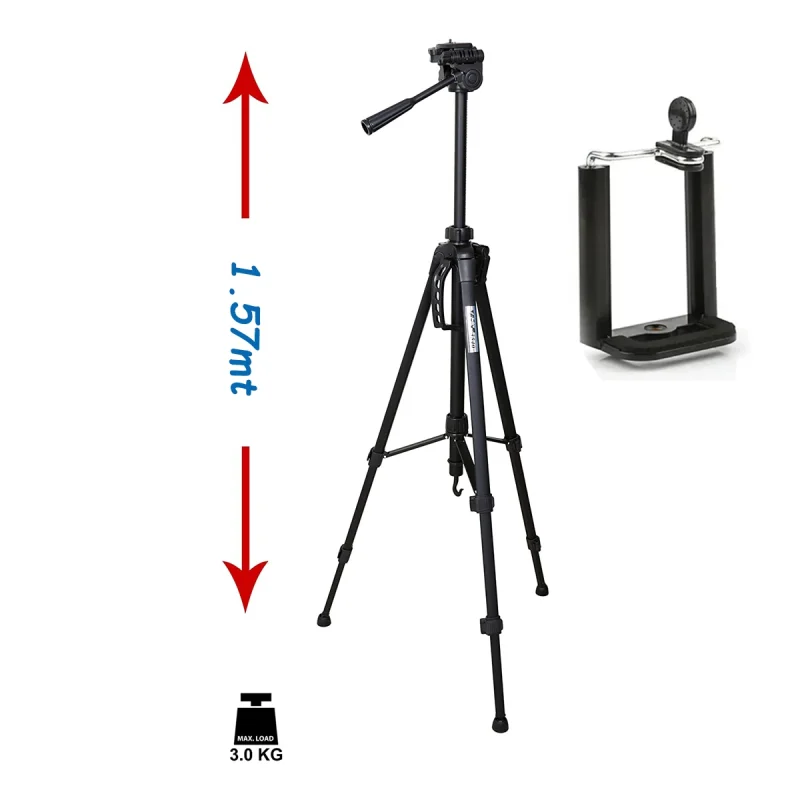 combo trípode wt-3540 y soporte celular