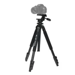 COMBO TRÍPODE WF-6663A Y SOPORTE CELULAR PROFESIONAL 167CM - Imagen 3