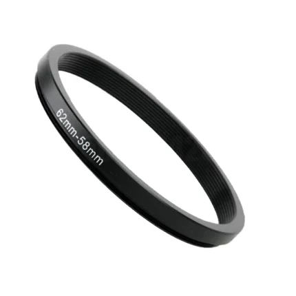 Anillo Adaptador para Lente Ø62 a Ø58mm