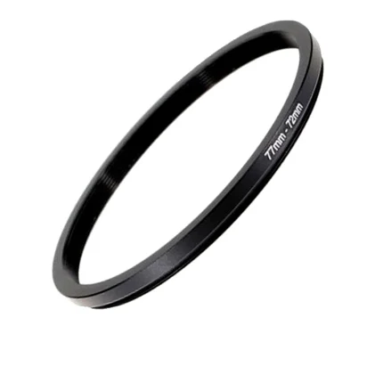 Anillo adaptador para lente Ø77 a Ø72mm