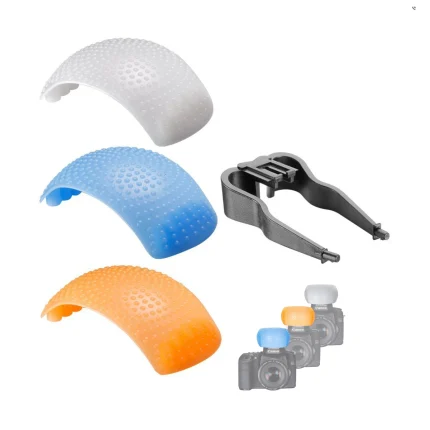 Difusor para Flash de 3 Colores
