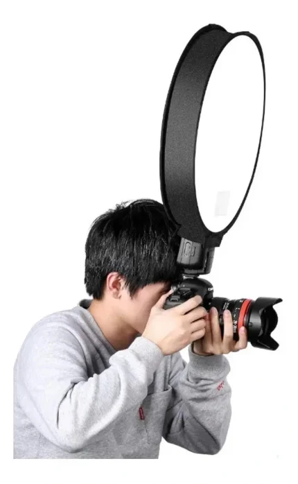Difusor redondo para Flash