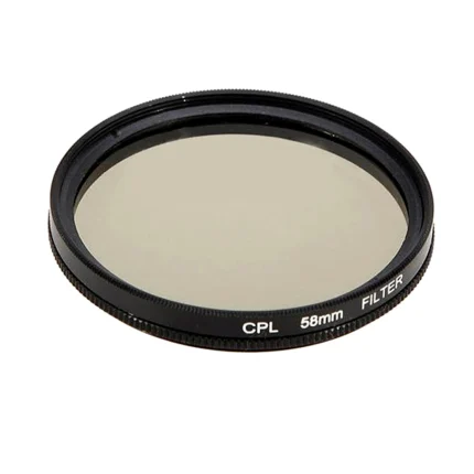 Filtro Polarizador CPL de Ø58mm