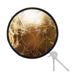Flex Reflector 60 Cm Flash 2 En 1 Video Y Fotografia - Imagen 5