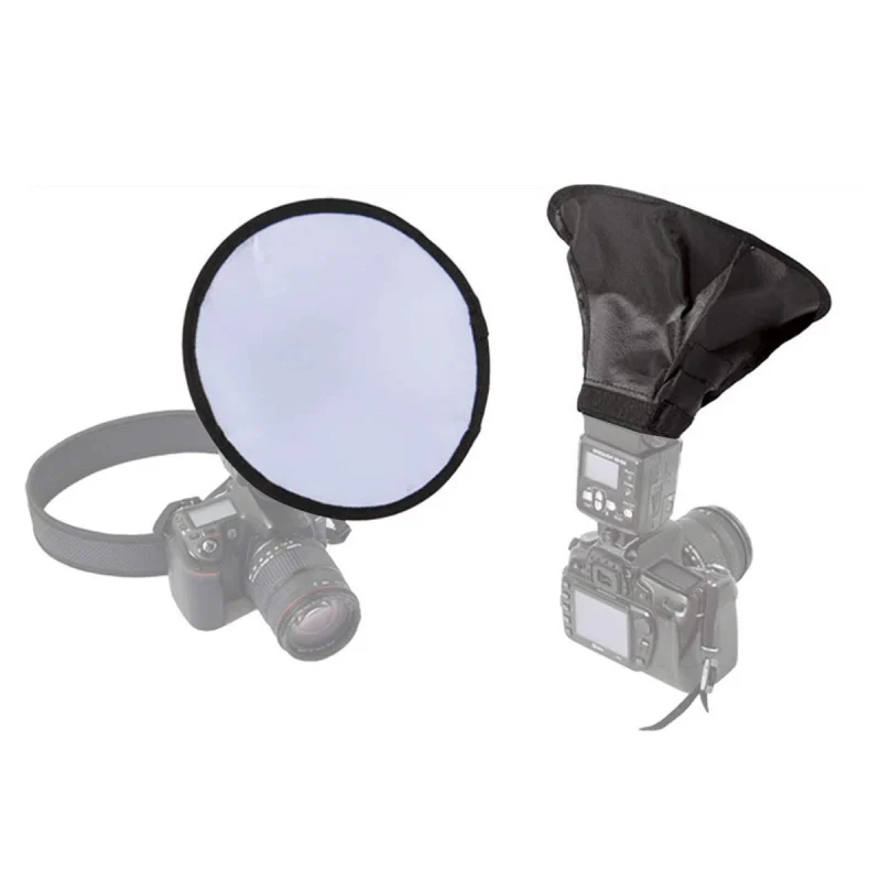MINI SOFTBOX REDONDO: LUZ PERFECTA 20CM PARA FLASH UNIVERSAL Mini Softbox Redondo