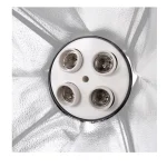 SOCKET 4 BOMBILLOS: ADAPTADOR POTENTE PARA LUZ ESTUDIO FOTO - Imagen 7
