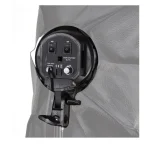 SOCKET 4 BOMBILLOS: ADAPTADOR POTENTE PARA LUZ ESTUDIO FOTO - Imagen 5