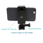 SOPORTE CELULAR GOPRO: INDISPENSABLE ADAPTADOR PARA MONTURAS Y ACCESORIOS - Imagen 2
