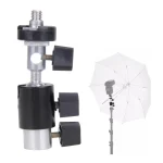 ¡SOPORTE ADAPTADOR DE ZAPATA PARA PARAGUAS TRÍPODE: LA HERRAMIENTA PERFECTA PARA TU ILUMINACIÓN! - Imagen 5