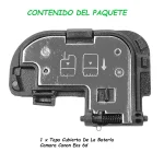 Esencial tapa batería Canon EOS 6D para protección perfecta - Imagen 8