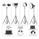 Trípode 2.8m para flash, softbox y luces fotografía y video esencial para estudios profesionales - Imagen 6