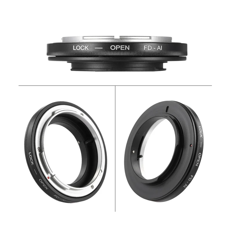 anillo adaptador canon fd a nikon