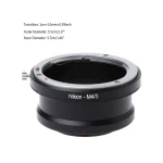 ANILLO ADAPTADOR NIKON A MICRO 4/3: ¡CONEXIÓN PRECISA PARA TUS LENTES NIKON! - Imagen 6
