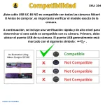 cable USB Nikon UC-E6