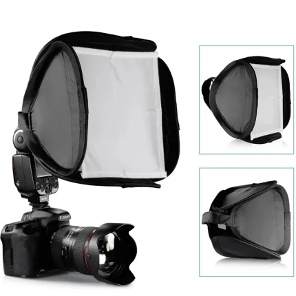difusor flash softbox 23x23cm