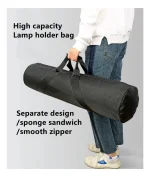 Estuche para trípode 80cm, esencial para proteger luces y paraguas fotográficos - Imagen 7