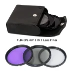filtros para lentes Ø52mm UV CPL FLD
