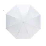 sombrilla blanca translúcida para fotografía