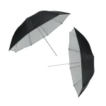 SOMBRILLA PARA FLASH COLOR PLATA 83CM – ¡ILUMINACIÓN UNIFORME Y PROFESIONAL - Imagen 5