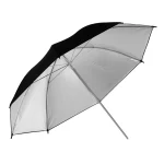 sombrilla para flash color plata 83cm