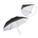 SOMBRILLA PARA FLASH COLOR PLATA 83CM – ¡ILUMINACIÓN UNIFORME Y PROFESIONAL - Imagen 7