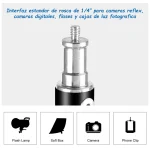 TRÍPODE DE ILUMINACIÓN PROFESIONAL ¡ESTABILIDAD IDEAL PARA TUS LUCES Y SOFTBOX! - Imagen 11