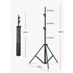 TRÍPODE DE ILUMINACIÓN PROFESIONAL ¡ESTABILIDAD IDEAL PARA TUS LUCES Y SOFTBOX! - Imagen 5