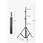 TRÍPODE DE ILUMINACIÓN PROFESIONAL ¡ESTABILIDAD IDEAL PARA TUS LUCES Y SOFTBOX! - Imagen 8